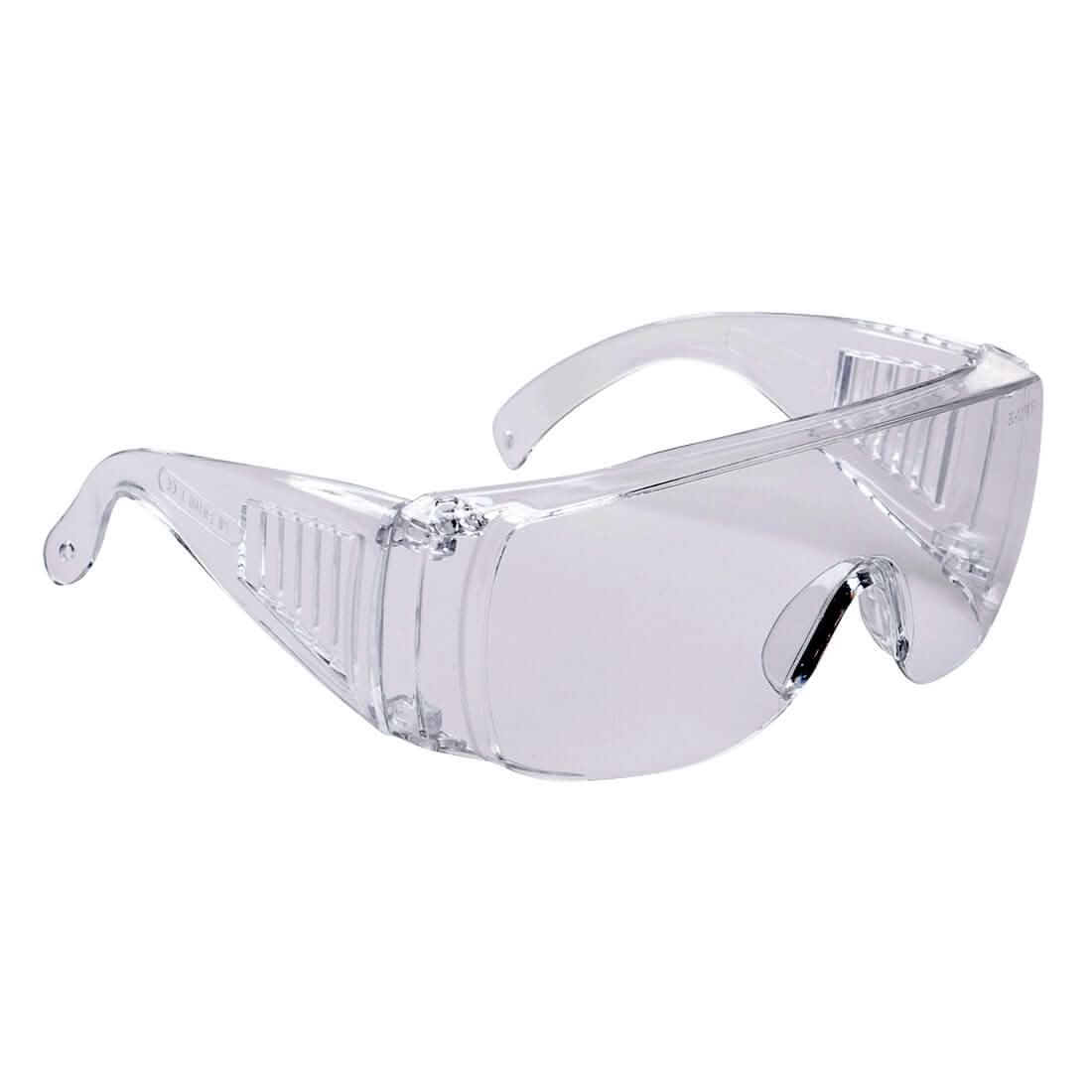 Portwest Visitor Safety Glasses PW30 - Clear - Customisable PPE