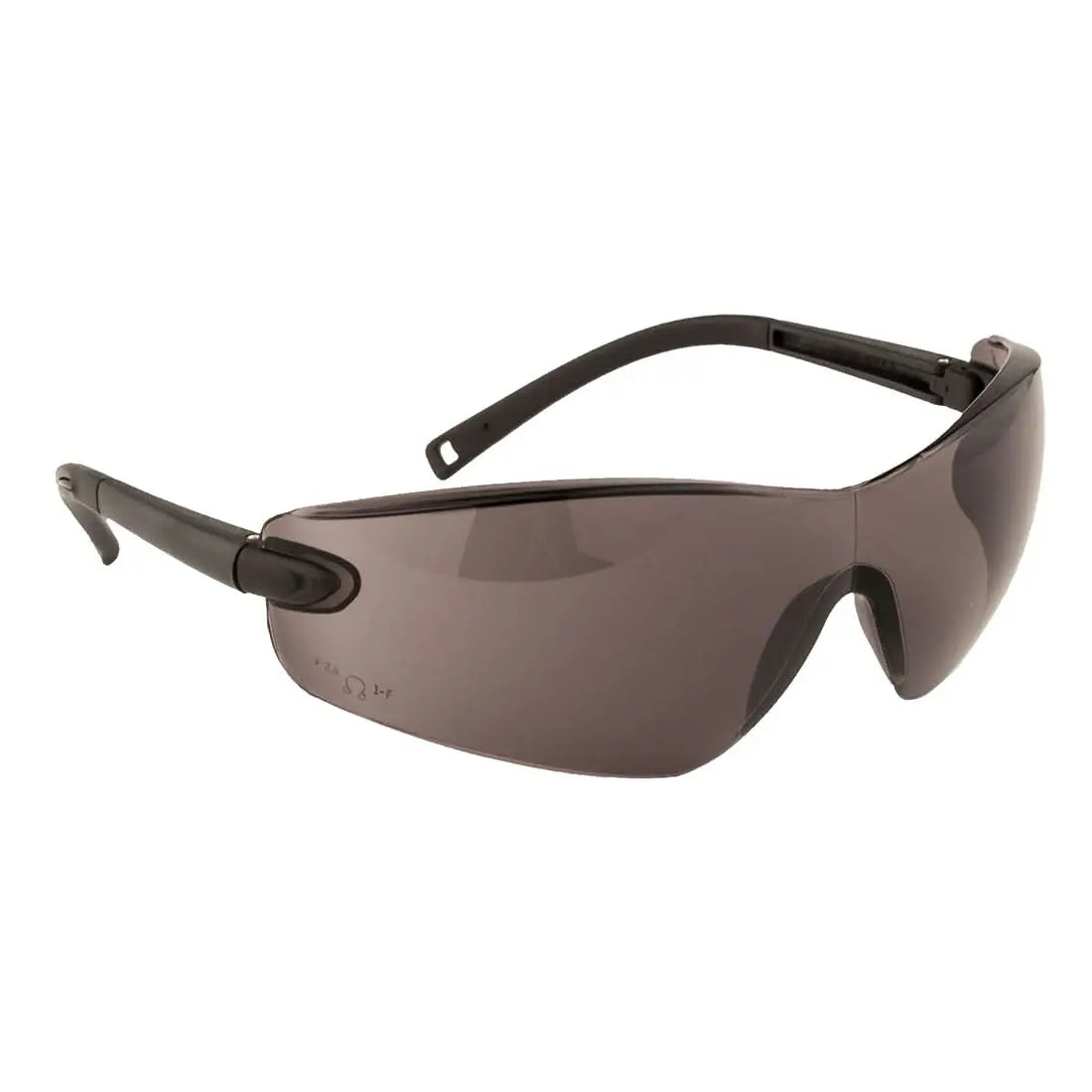 Profile Safety Glasses Pw34 - Smoke - Customisable Safety Spectacles