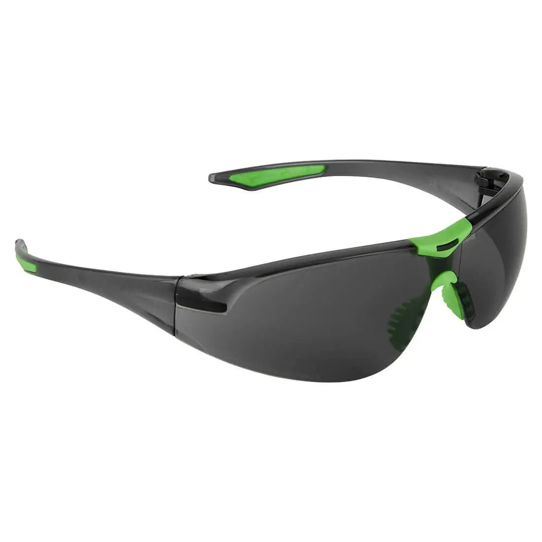 Extra Wrap Around Safety Glasses Pw39 - Smoke - Customisable Safety Spectacles