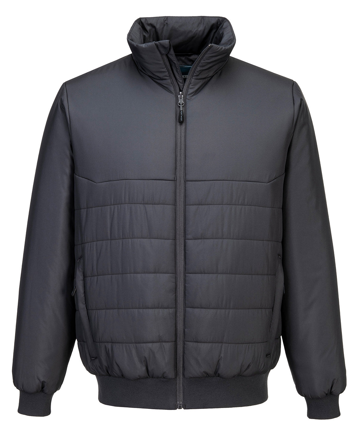 Professional insulated bomber (S609) - PW555 - Grey - Customisable Jackets