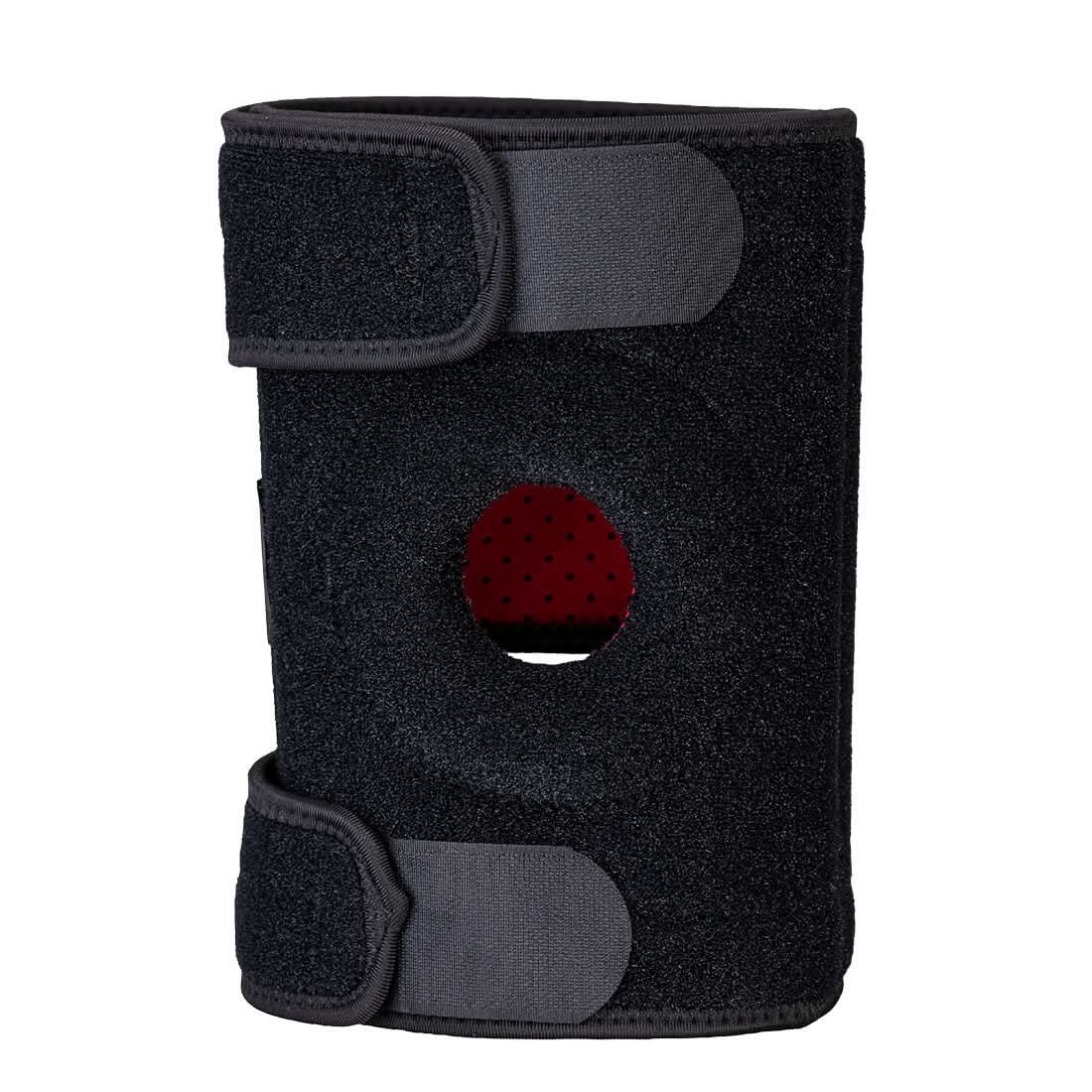 Portwest Open Patella Knee Support PW84 - Black - Customisable PPE