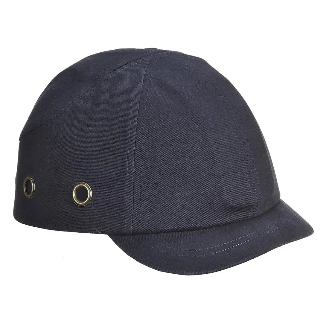 Short Peak Bump Cap Pw89 - Navy - Customisable Bump Cap