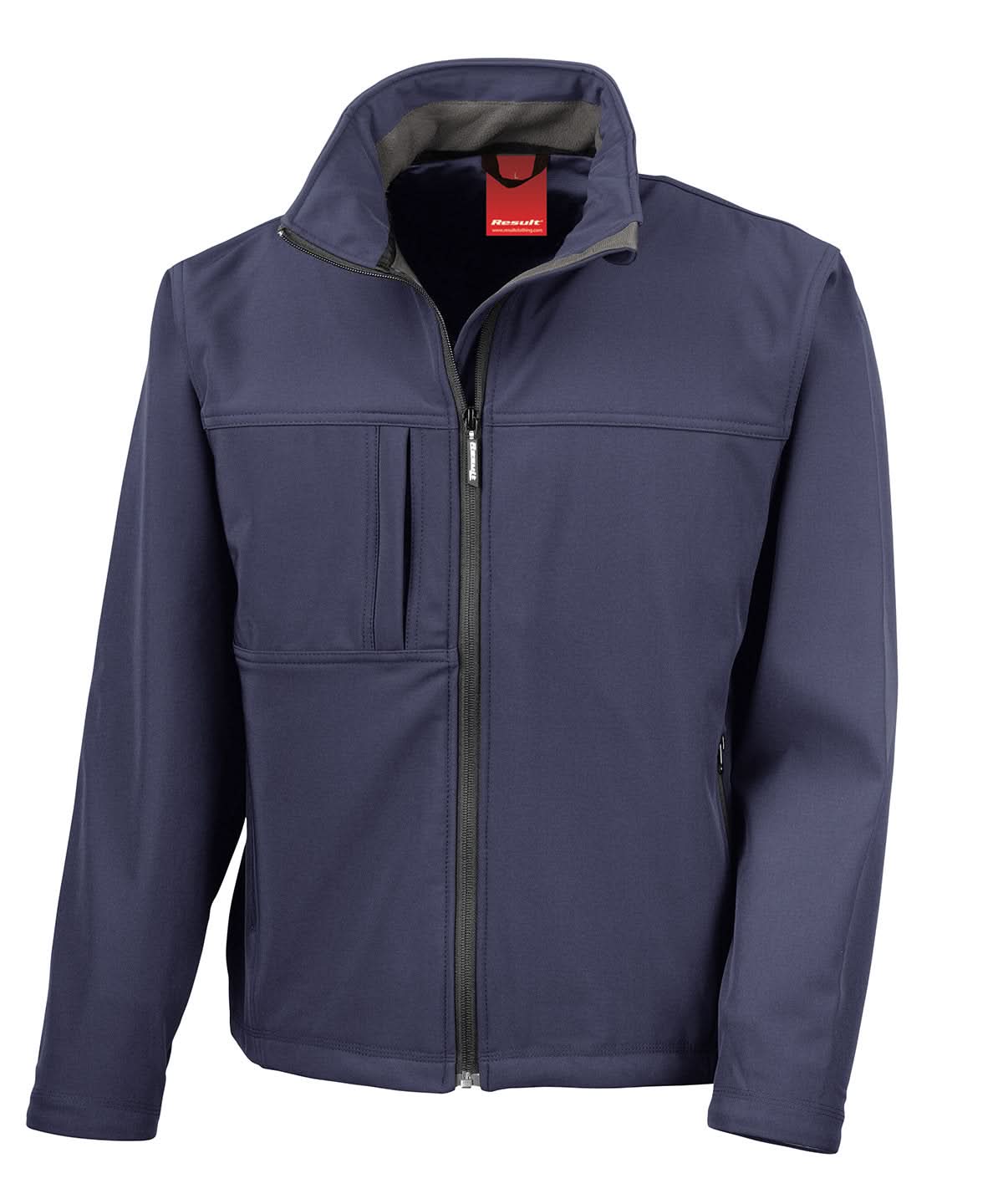Result Classic softshell jacket R121A - Navy - Customisable Softshell Jacket