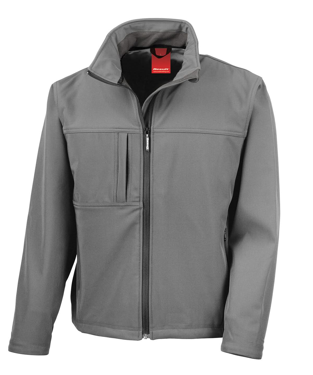 Result Classic softshell jacket R121A - WG Grey - Customisable Softshell Jacket
