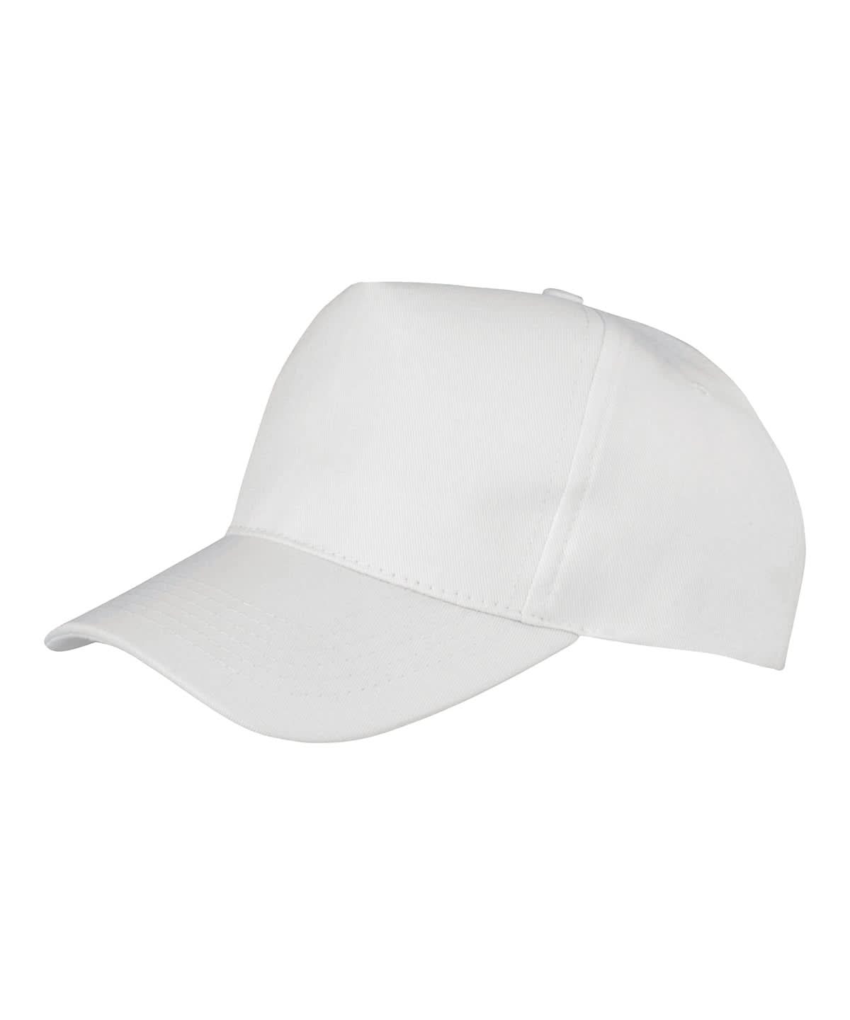 Result Genuine Recycled Core junior recycled printers cap R984J - White One size - Customisable Caps
