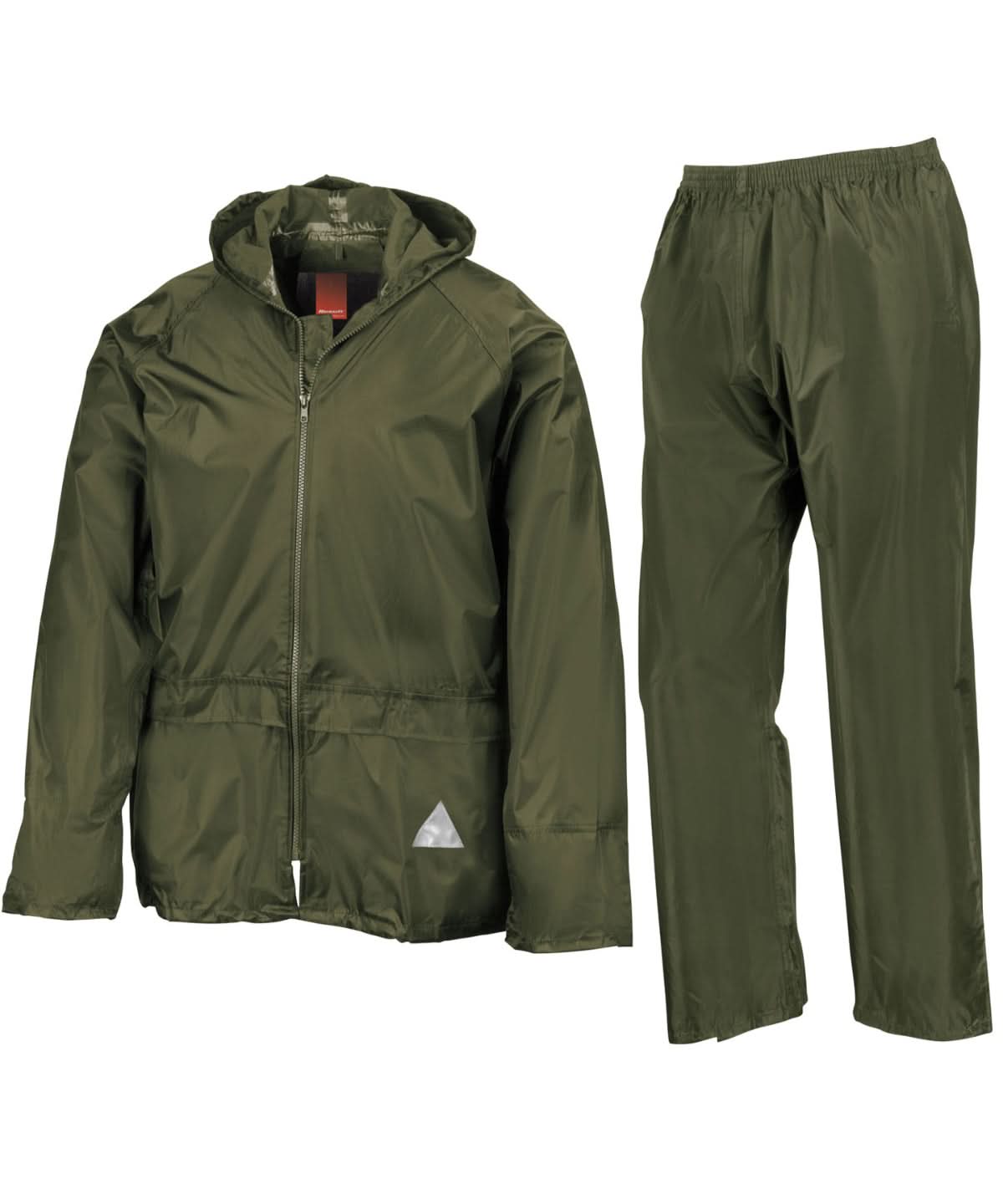 Result Waterproof jacket and trouser set RE95A - Olive - Customisable Jackets