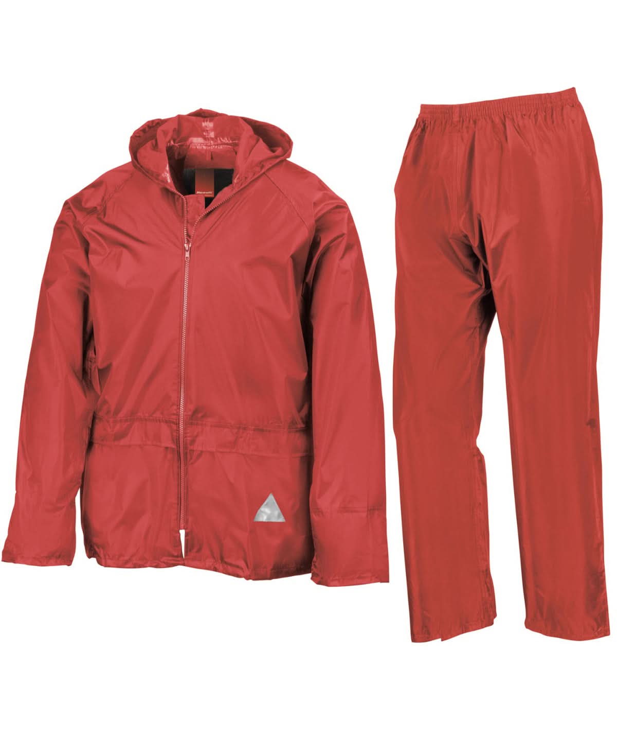 Result Waterproof jacket and trouser set RE95A - Red - Customisable Jackets
