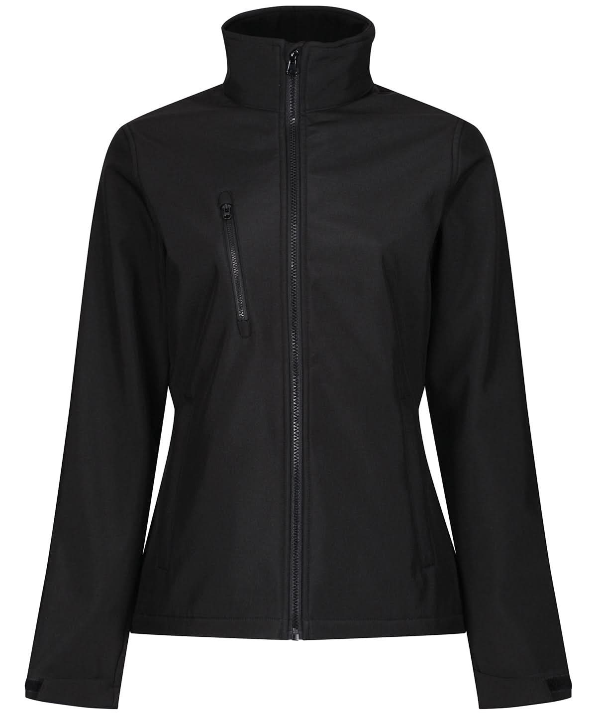 Regatta Professional Womens Ablaze 3 layer softshell RG027 - Black Black - Customisable Softshell Jacket