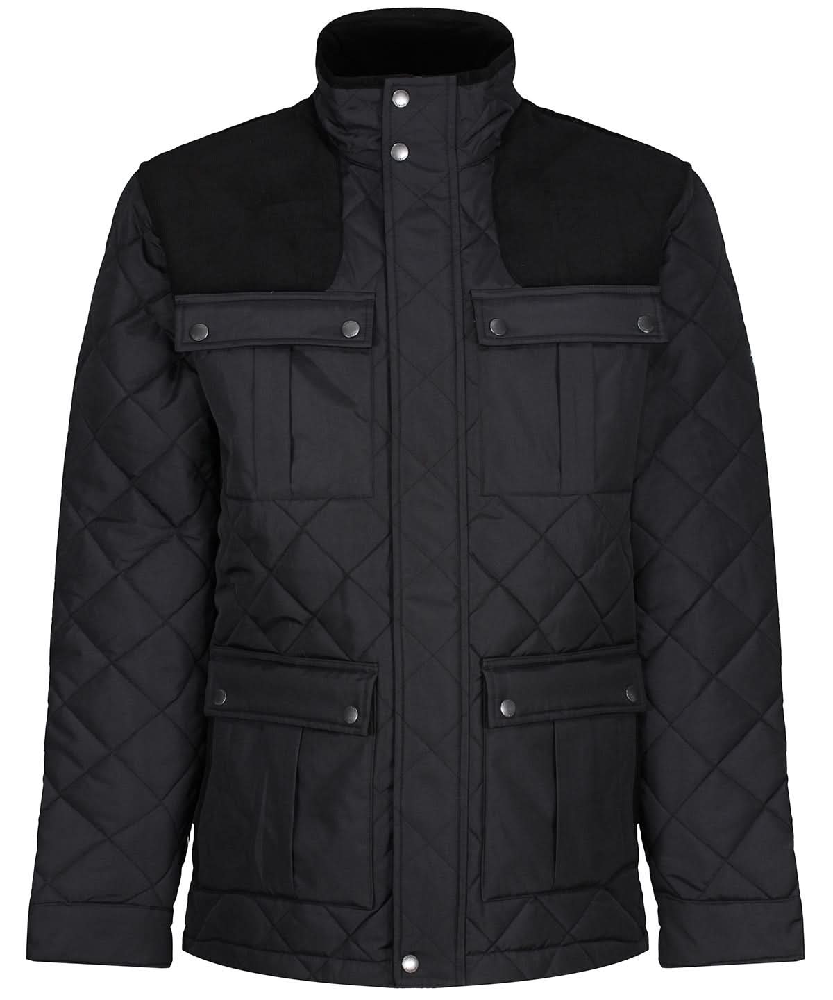 Regatta Professional Padbury diamond quilt jacket RG176 - Black - Customisable Jackets