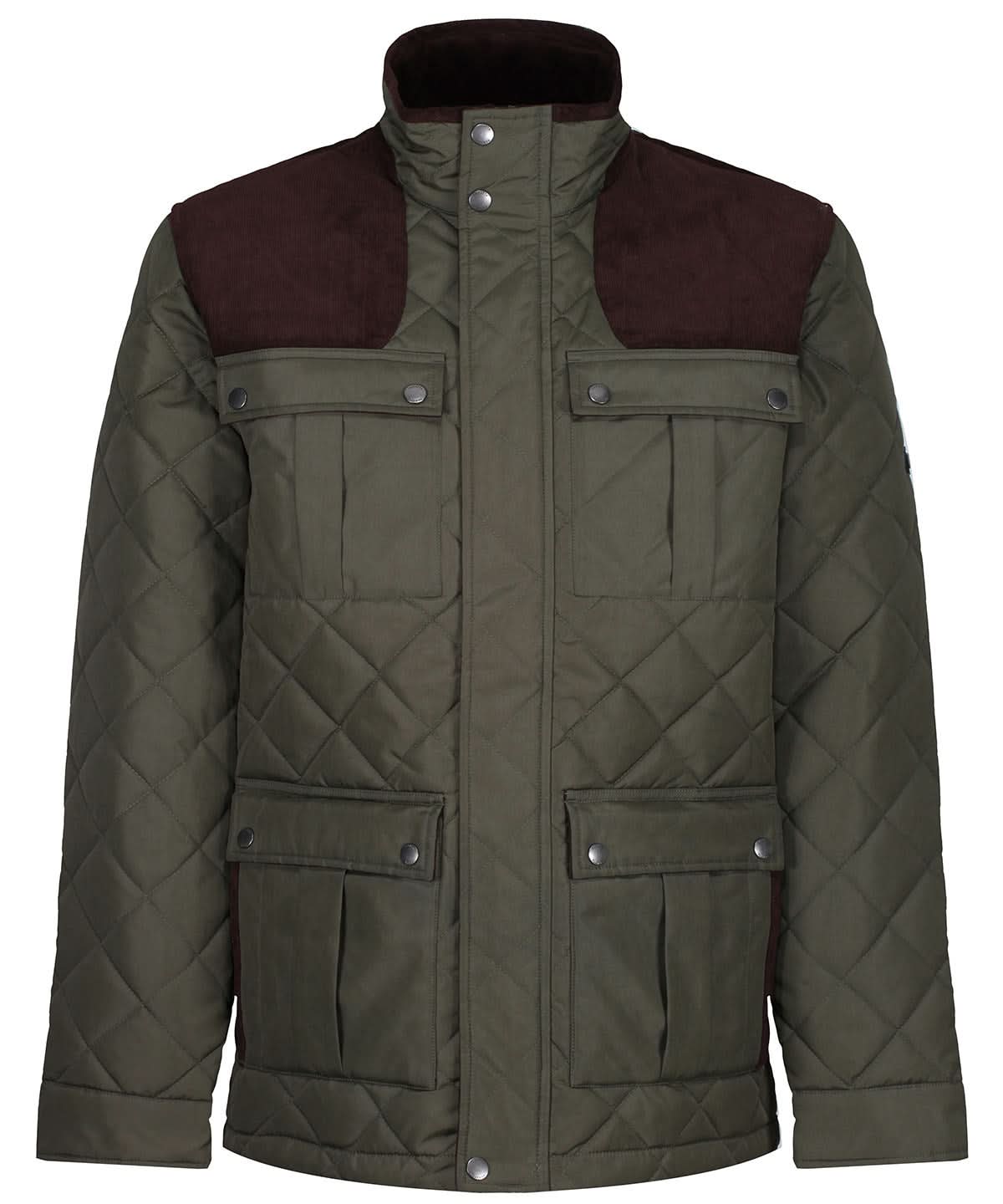 Regatta Professional Padbury diamond quilt jacket RG176 - Dark Khaki - Customisable Jackets