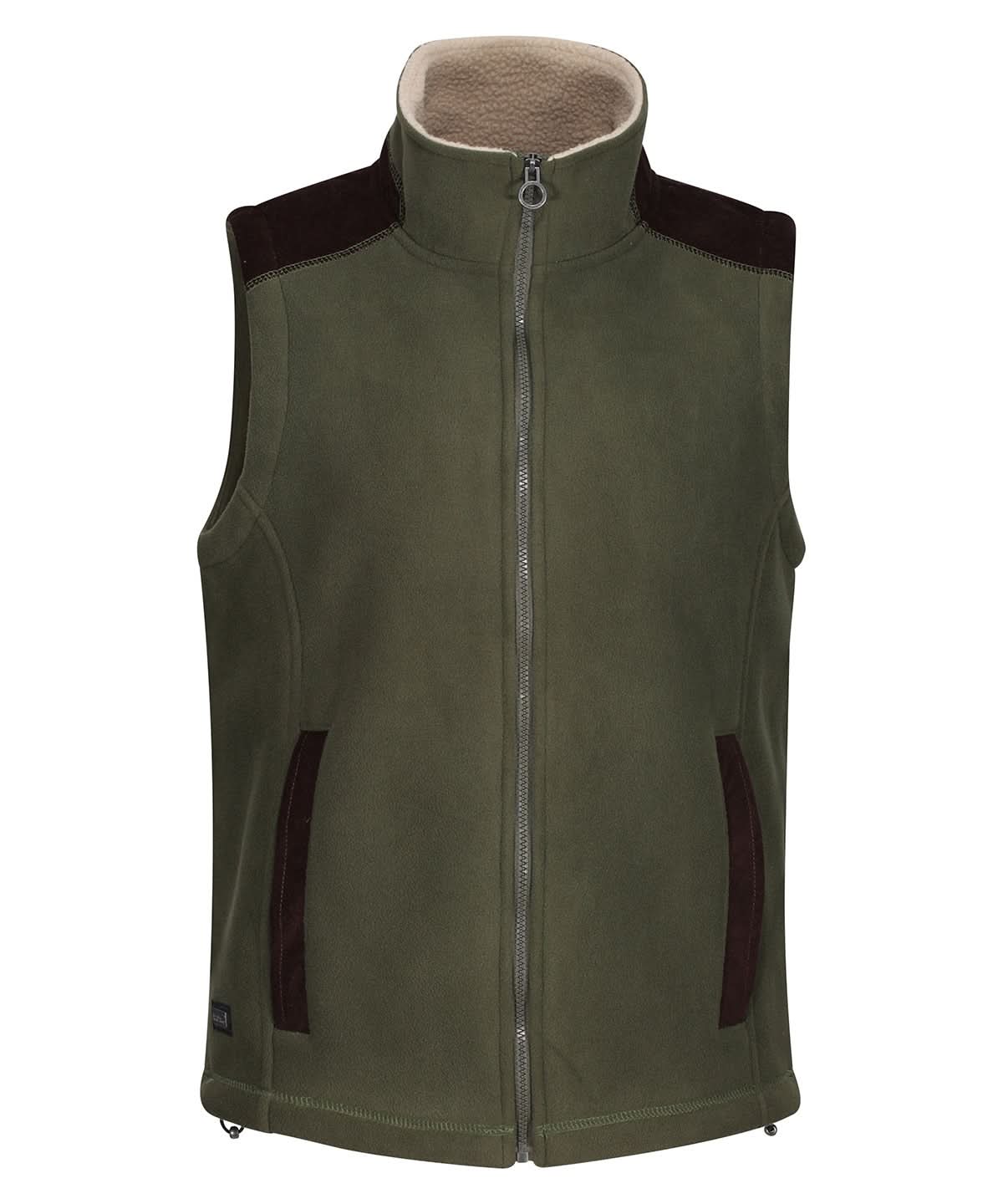 Regatta Professional Faversham fleece bodywarmer RG214 - Dark Khaki - Customisable Gilets & Body Warmers