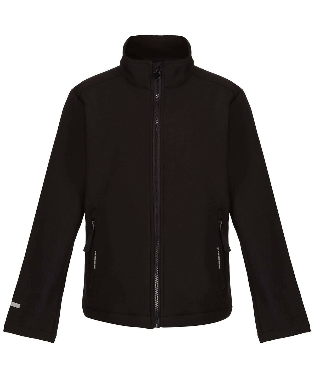 Regatta Junior Kids Ablaze softshell jacket RG332 - Black - Customisable Softshell Jacket
