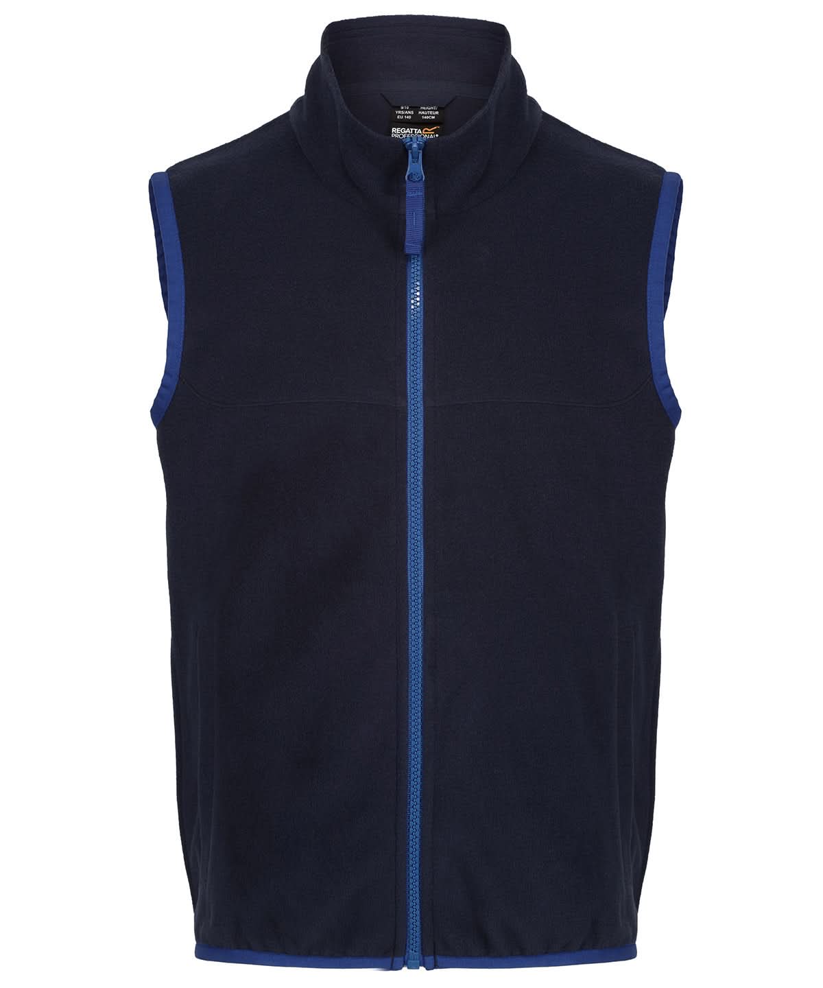 Regatta Junior Kids microfleece bodywarmer RG333 - Navy New Royal - Customisable Gilets & Body Warmers