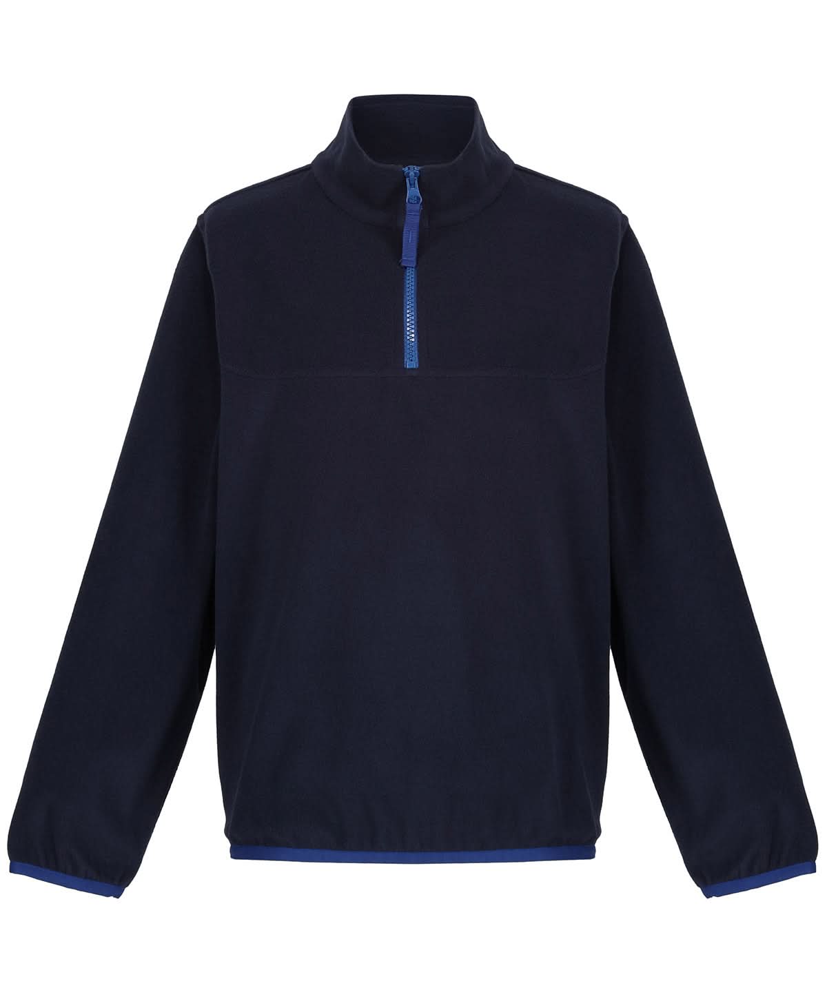 Regatta Junior Kids half zip microfleece RG334 - Navy New Royal - Customisable Fleece