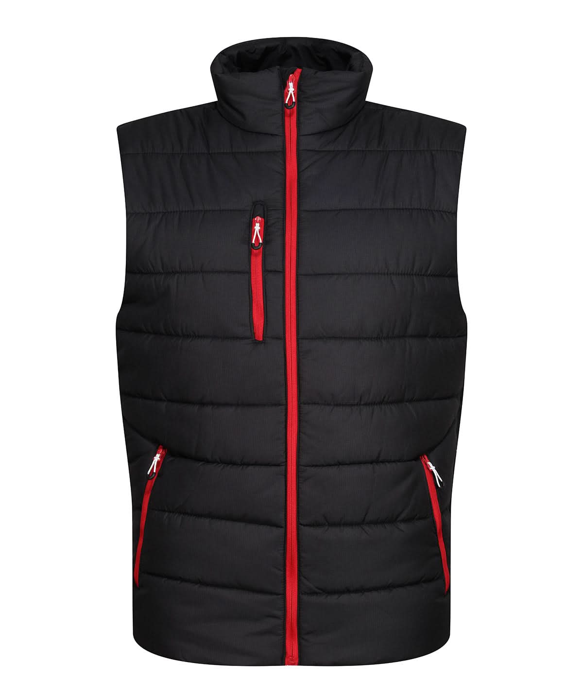 Regatta Professional Navigate thermal bodywarmer RG340 - Black Classic Red - Customisable Gilets & Body Warmers