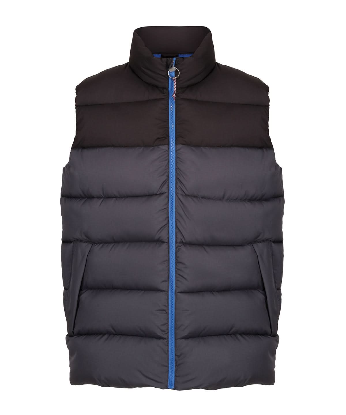 Regatta Professional Vintage puffer vest RG348 - Seal Grey Black - Customisable Gilets & Body Warmers