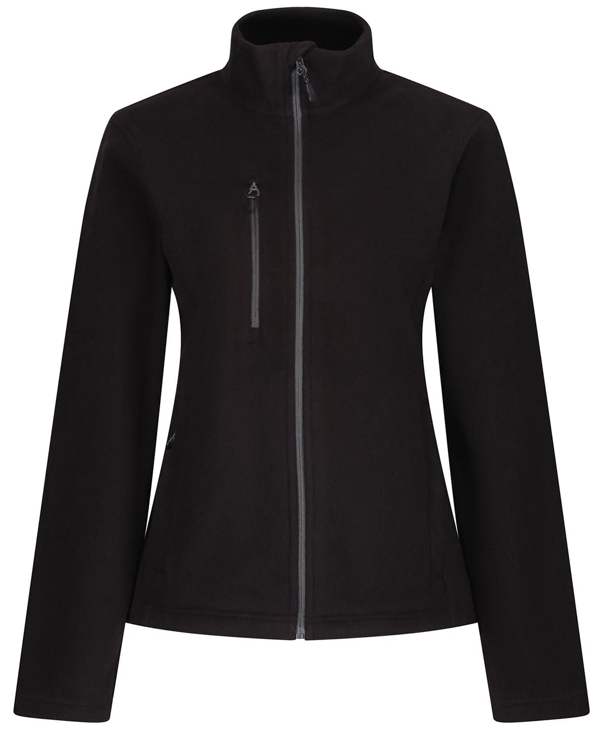 Regatta Honestly Made Womens Honestly made recycled full zip fleece RG361 - Black - Customisable Fleece