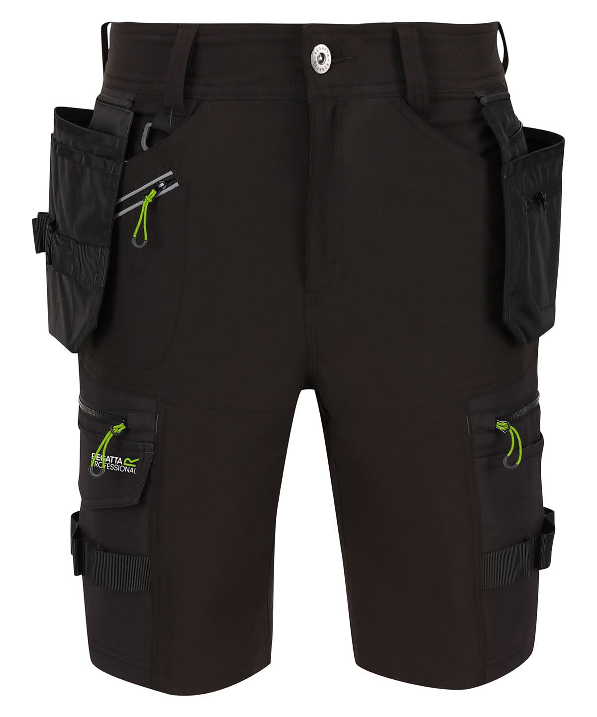 Regatta Professional Infiltrate stretch holster shorts RG366 - Black - Customisable Shorts