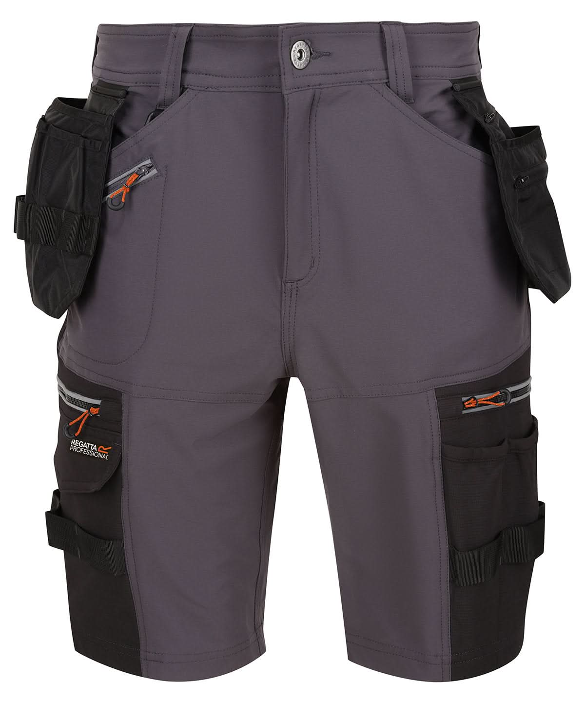 Regatta Professional Infiltrate stretch holster shorts RG366 - Iron Black - Customisable Shorts