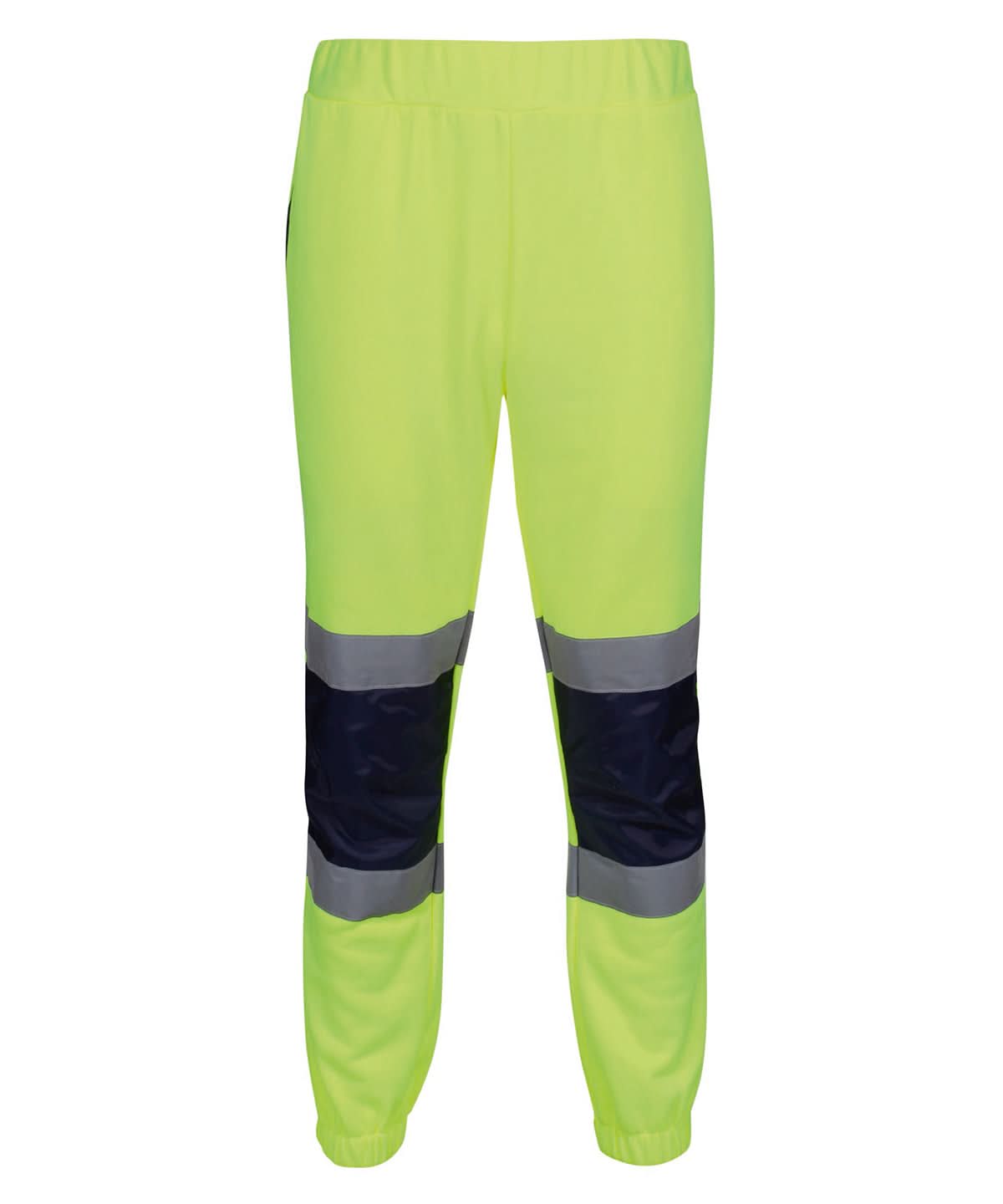 Regatta High Visibility Pro hi vis joggers RG459 - Yellow Navy - Customisable Hi-Vis Joggers