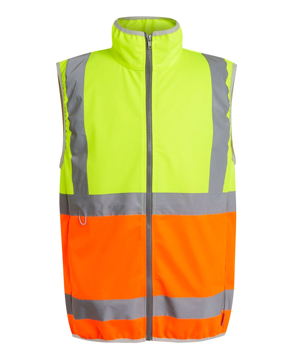 Regatta High Visibility Pro hi vis full zip gilet RG472 - Yellow Orange - Customisable Bodywarmer