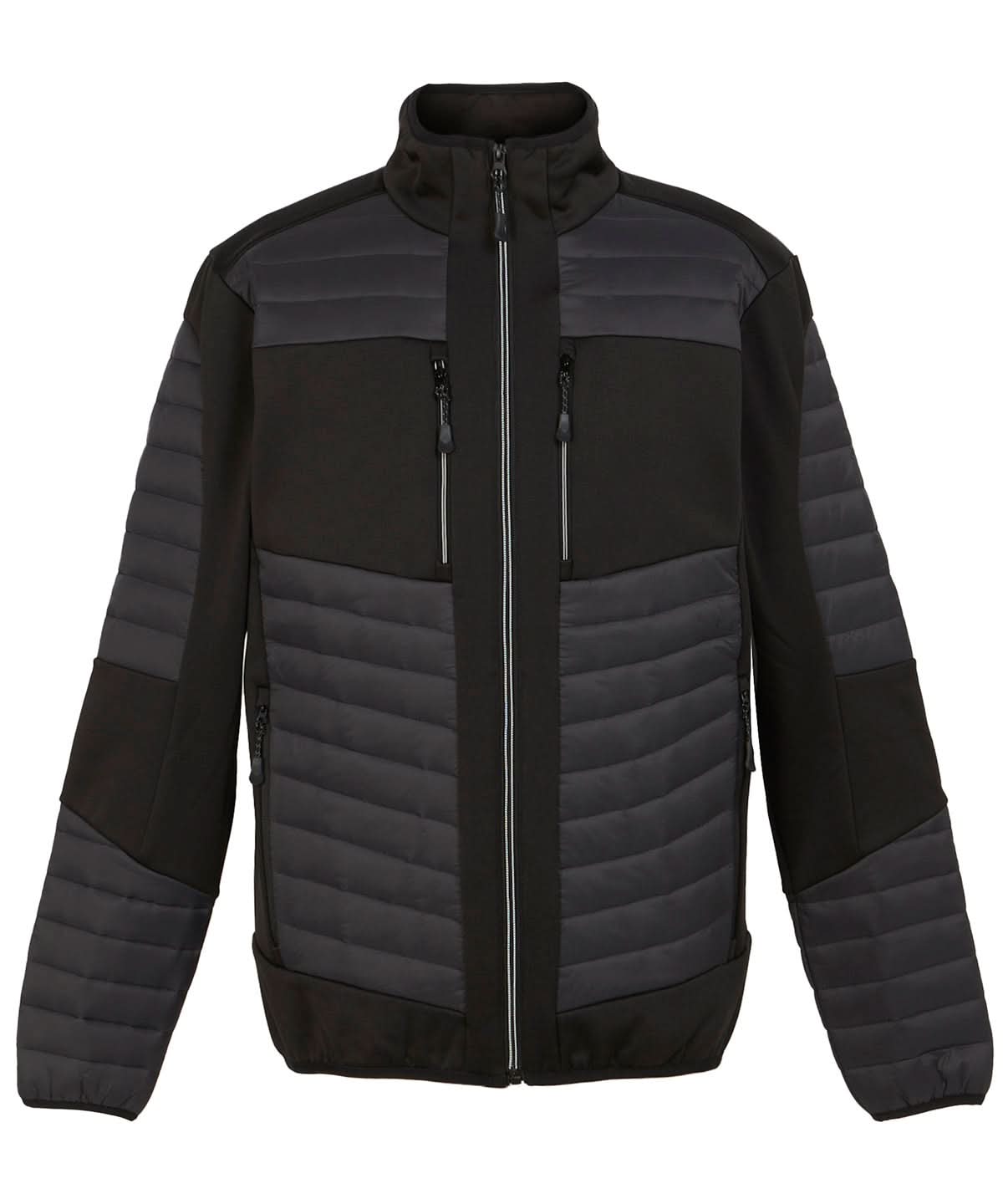 Regatta Professional E Volve unisex thermal hybrid jacket RG540 - Ash Black - Customisable Jackets