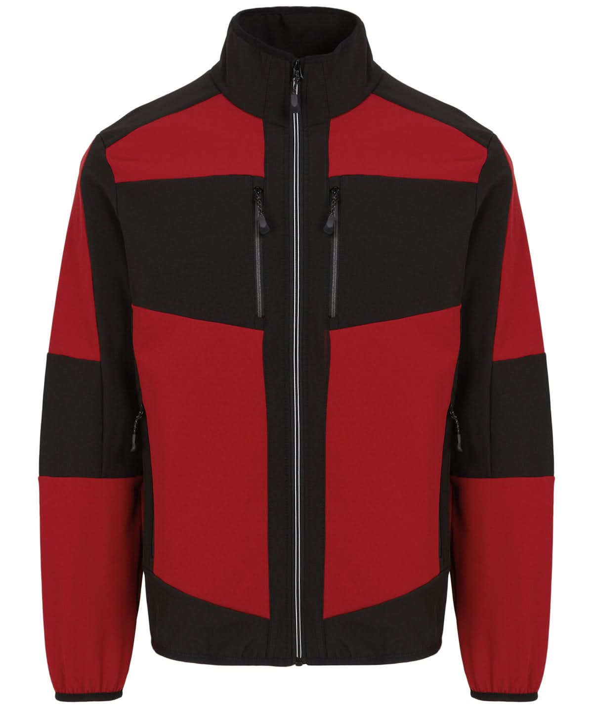 Regatta Professional E Volve unisex 2 layer softshell jacket RG541 - Classic Red Black - Customisable Softshell Jacket