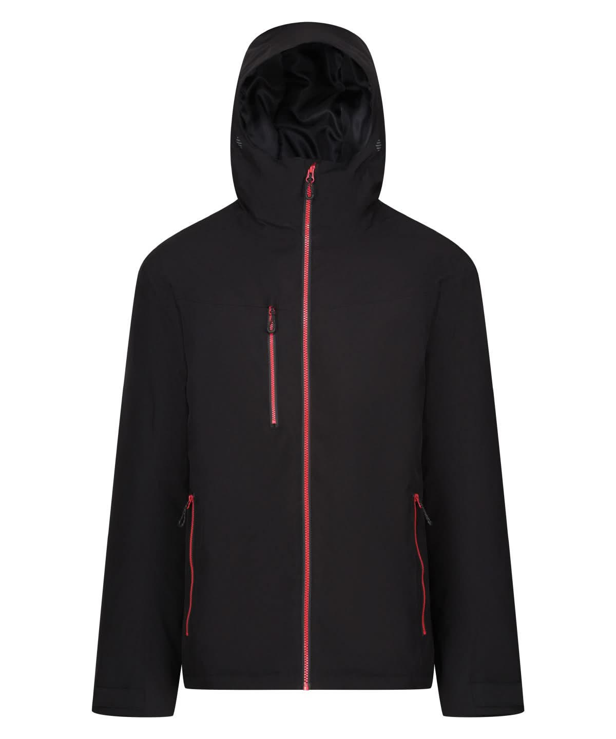 Regatta Professional Navigate waterproof insulated jacket RG580 - Black Classic Red - Customisable Jackets