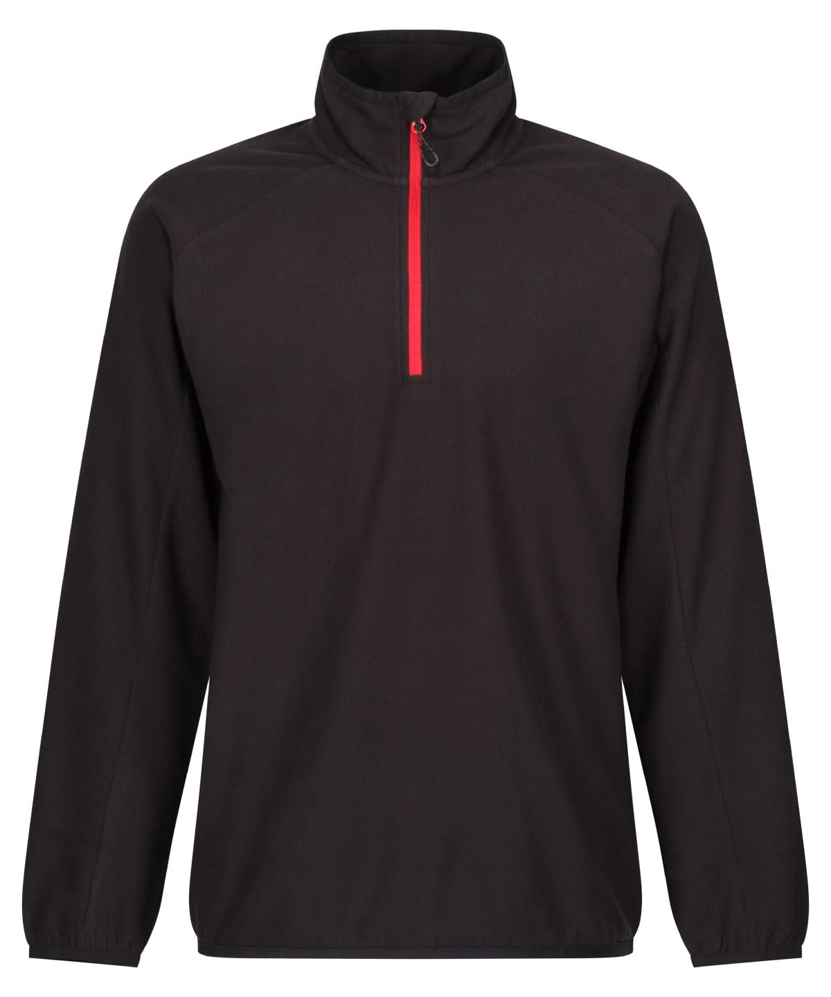 Regatta Professional Navigate half zip fleece RG582 - Black Classic Red - Customisable Fleece