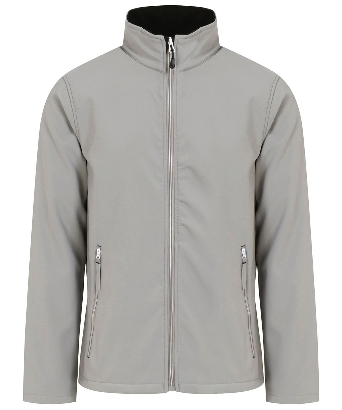 Regatta Professional Ascender 2 layer softshell RG590 - Mineral Grey Black - Customisable Softshell Jacket