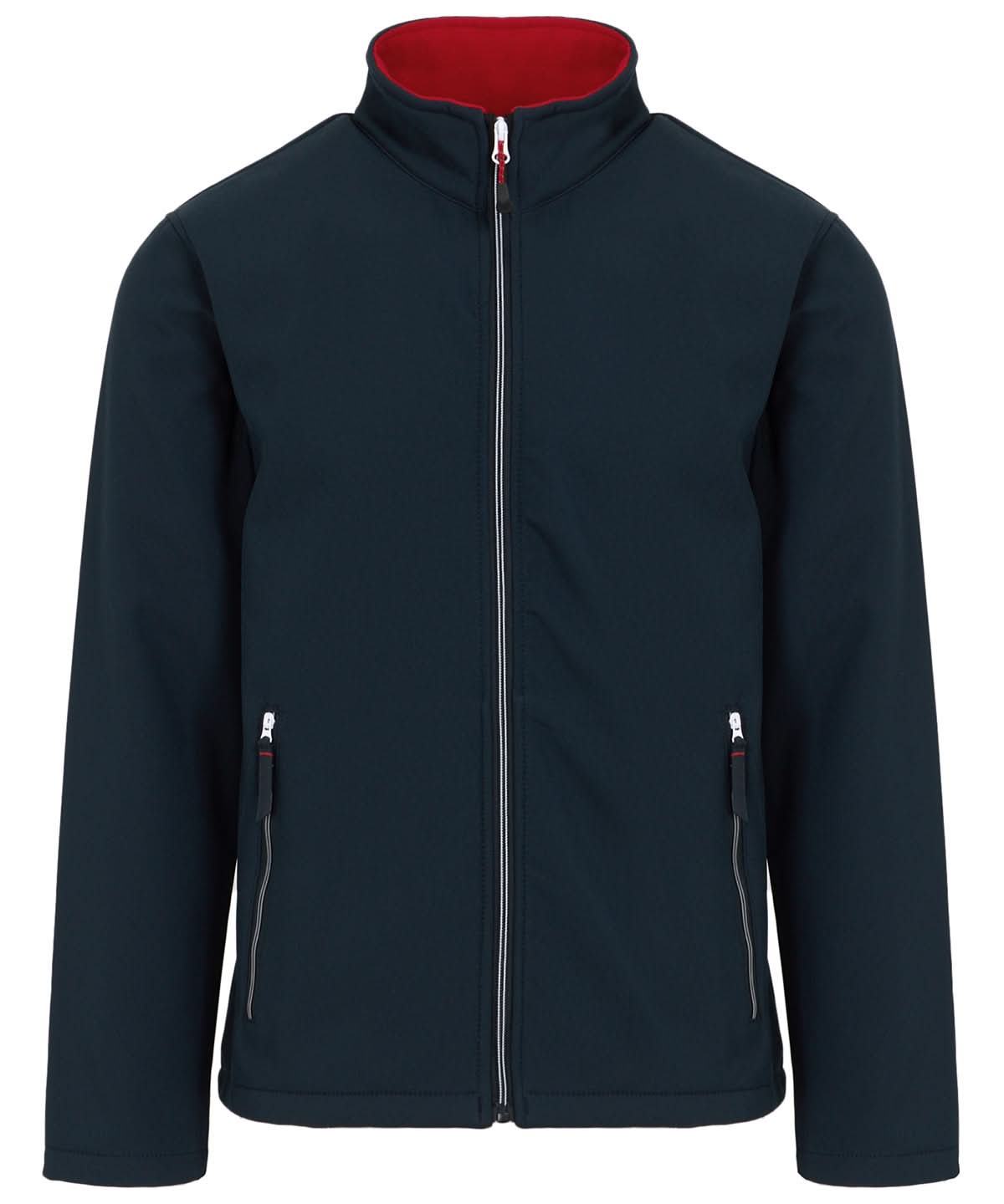 Regatta Professional Ascender 2 layer softshell RG590 - Navy Classic Red - Customisable Softshell Jacket