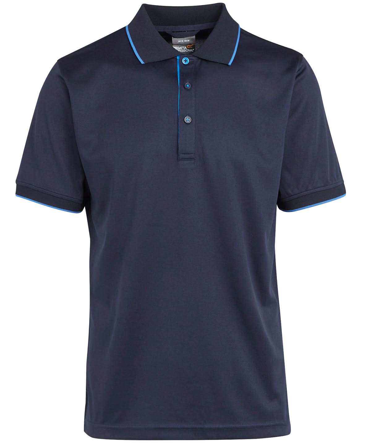 Regatta Professional Navigate short sleeve polo RG596 - Navy French Blue - Customisable Polos