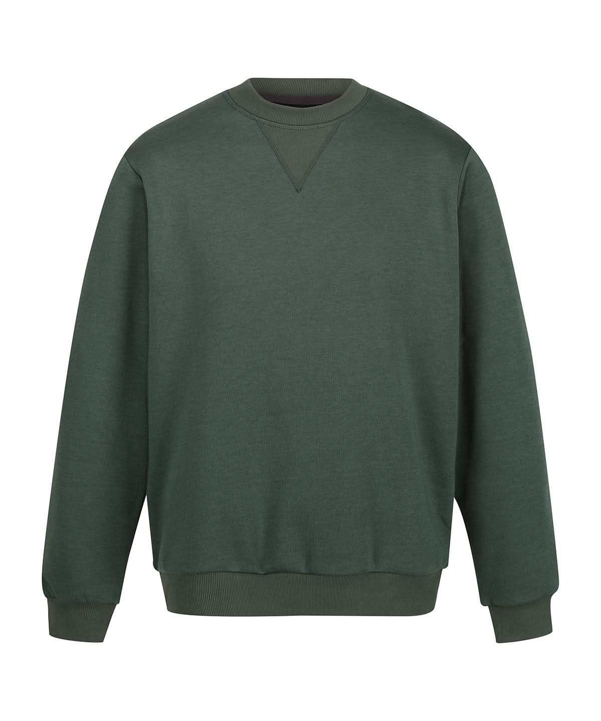 Regatta Professional Pro crew neck sweatshirt RG614 - Dark Green - Customisable Sweatshirts