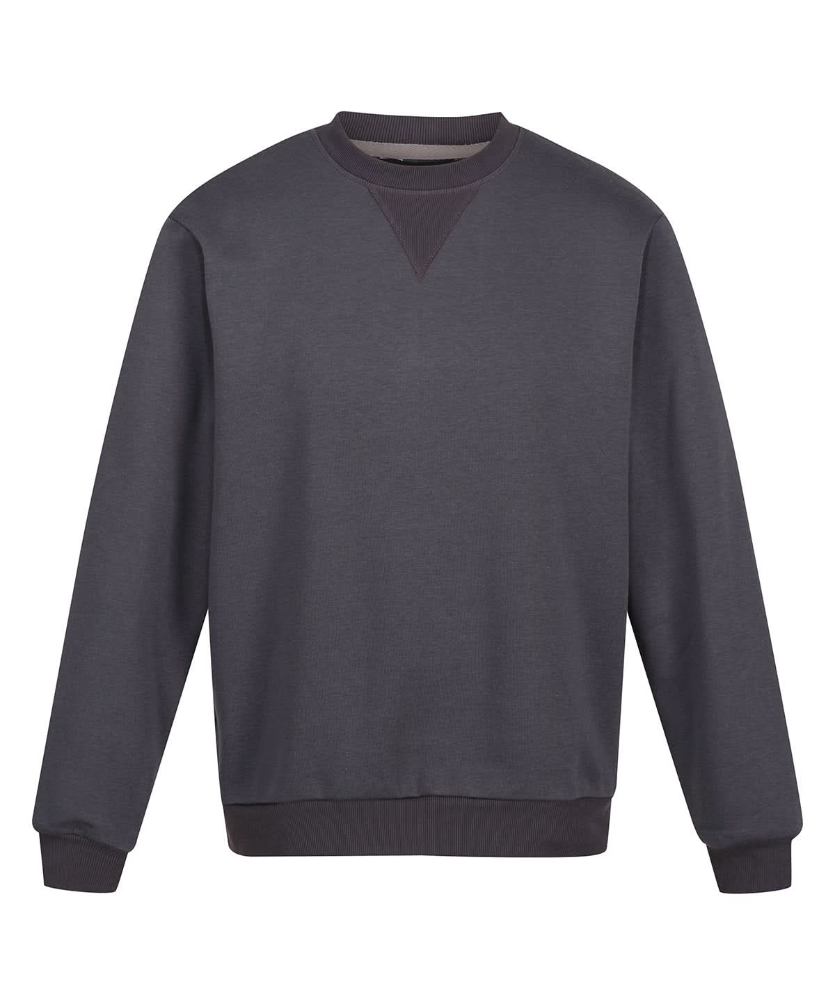 Regatta Professional Pro crew neck sweatshirt RG614 - Seal Grey - Customisable Sweatshirts