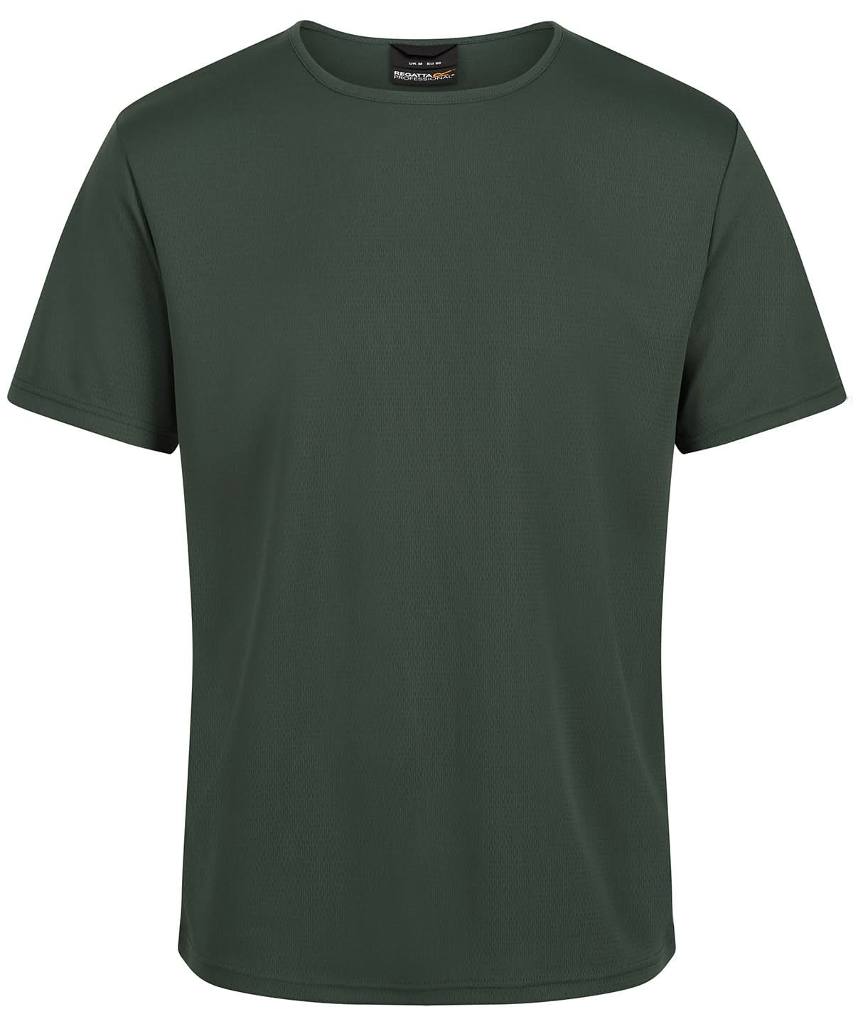 Regatta ProfeShort Sleeveional Pro wicking t shirt RG619 - Dark Green - Customisable T-Shirts