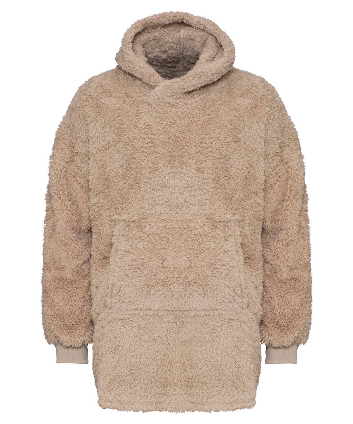 Ribbon The teddy bear fabric hoodie RI004 - Natural One size - Customisable Hoodies