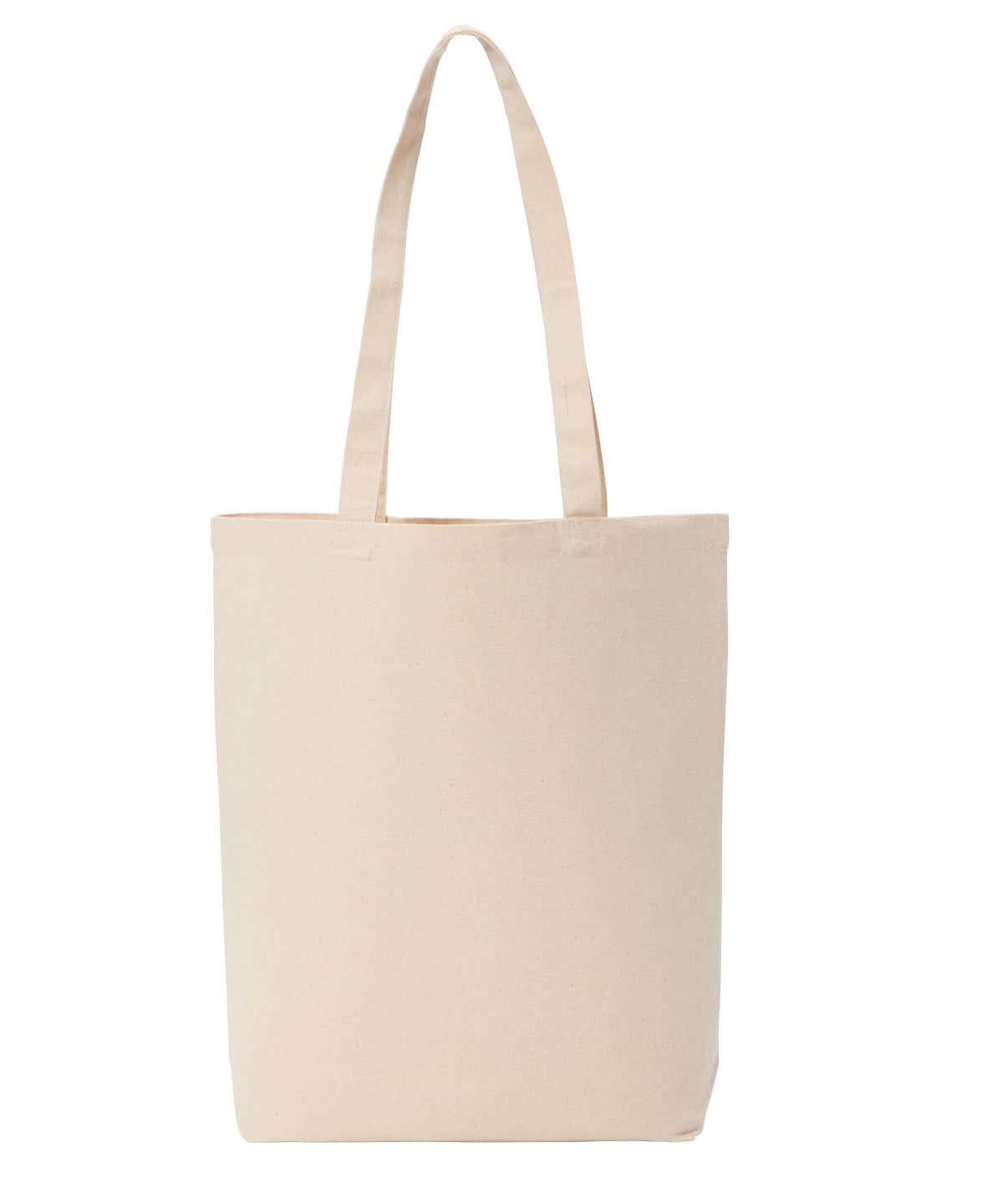 Nutshell Recycled premium canvas flat base shopper RL660 - Natural One size - Customisable Bags