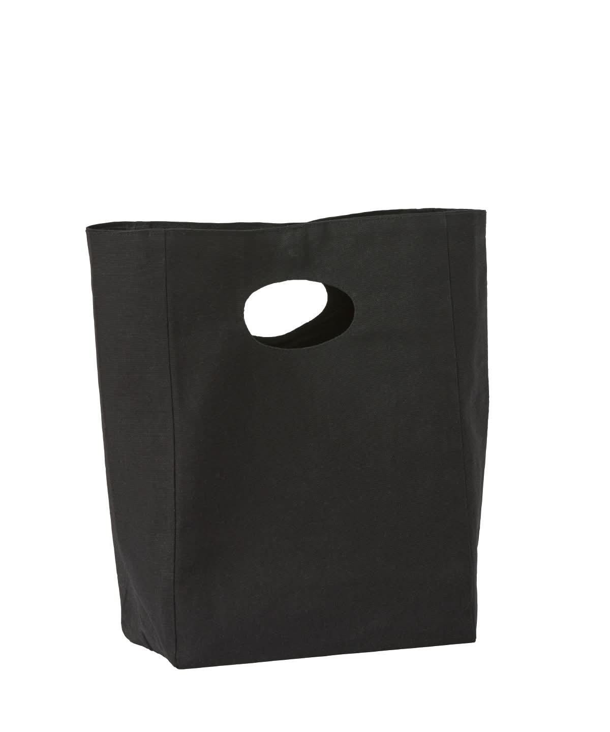 Nutshell Recycled premium canvas lunch bag RL975 - Black One size - Customisable Bags