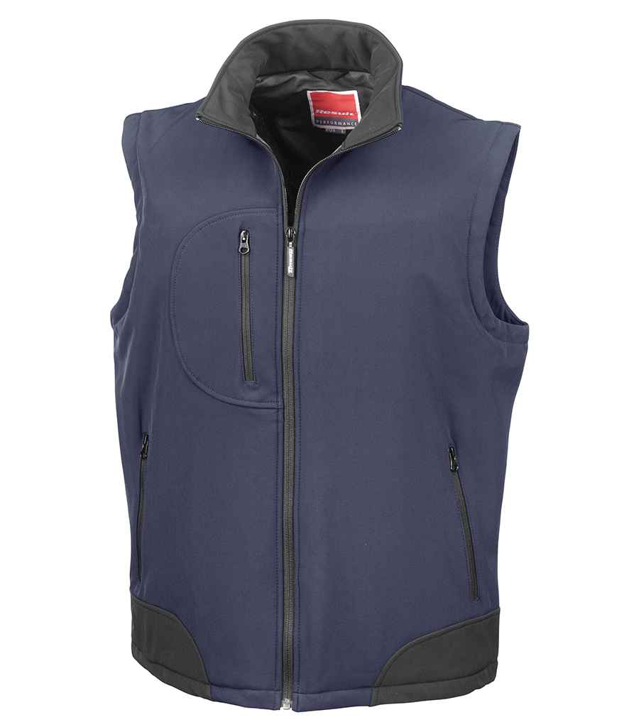 Result Softshell Bodywarmer R123X - - Customisable Gilets & Body Warmers