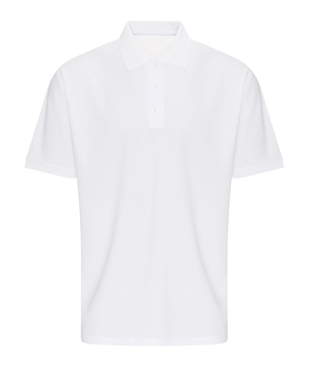 ProRTX Pro wicking polo RX109 - White - Customisable Polos