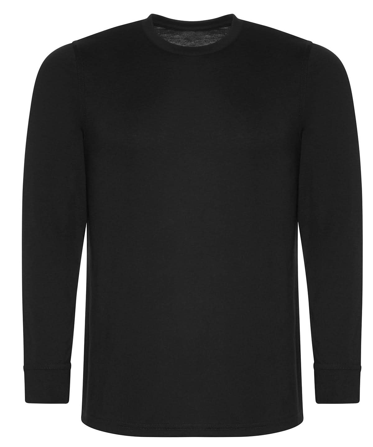 ProRTX Pro long sleeve t shirt RX152 - Black - Customisable T-Shirts