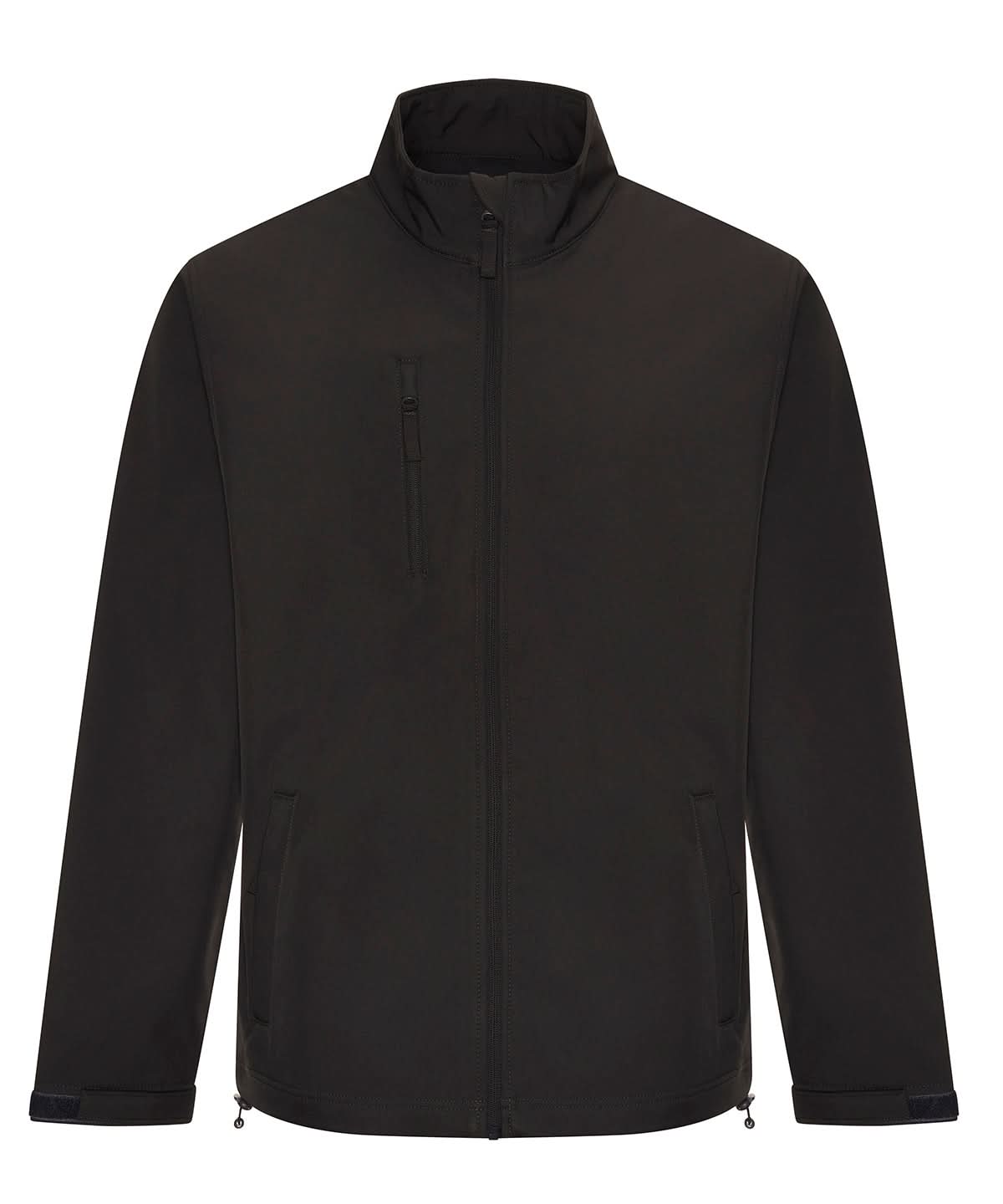 ProRTX Pro three layer softshell jacket RX530 - Charcoal - Customisable Softshell Jacket