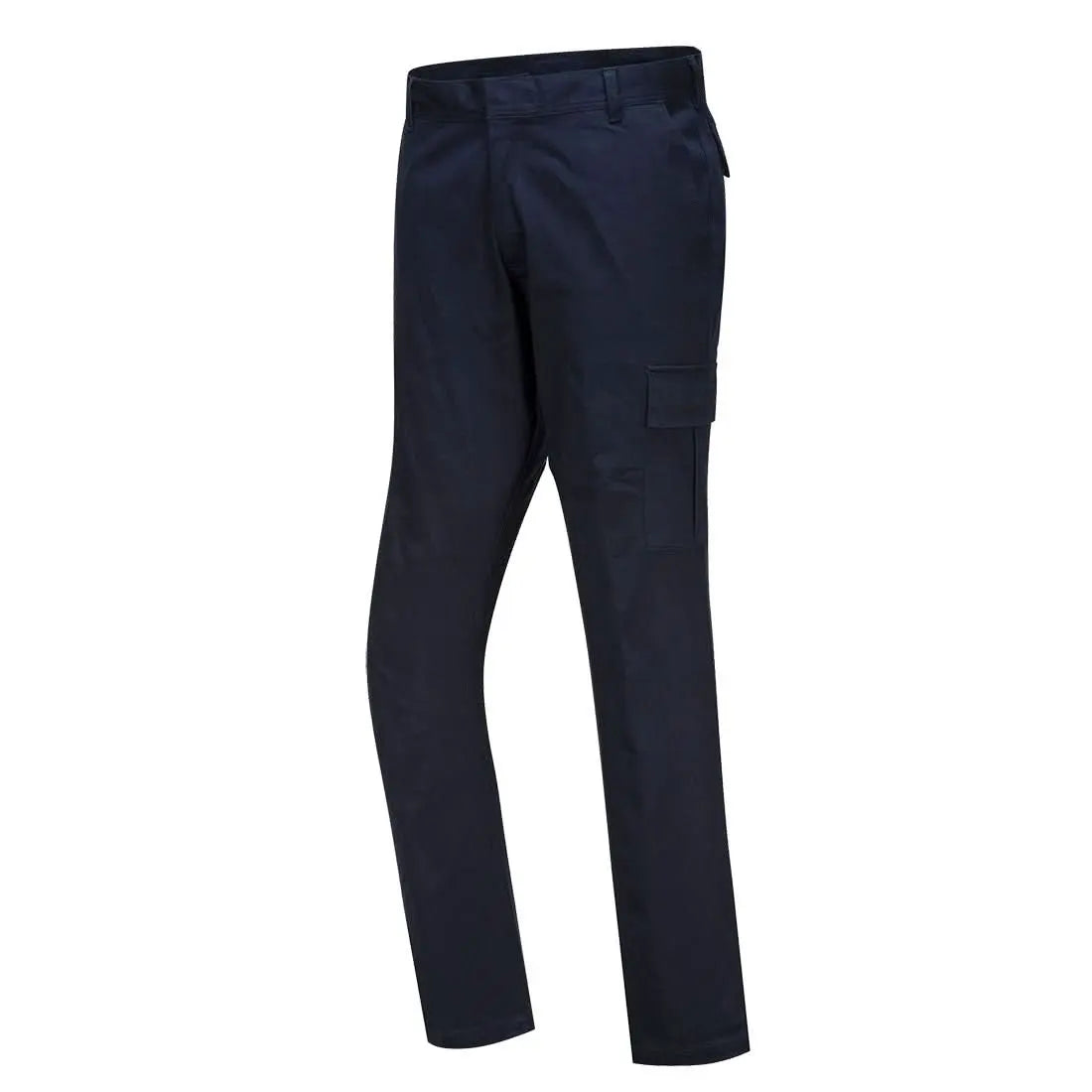 Stretch Slim Fit Combat Trousers S231 - Dark Navy - Customisable Work Trousers