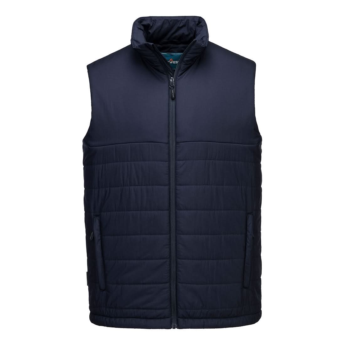 Portwest Professional Insulated Baffle Gilet S606 - Navy - Customisable Gilets & Body Warmers