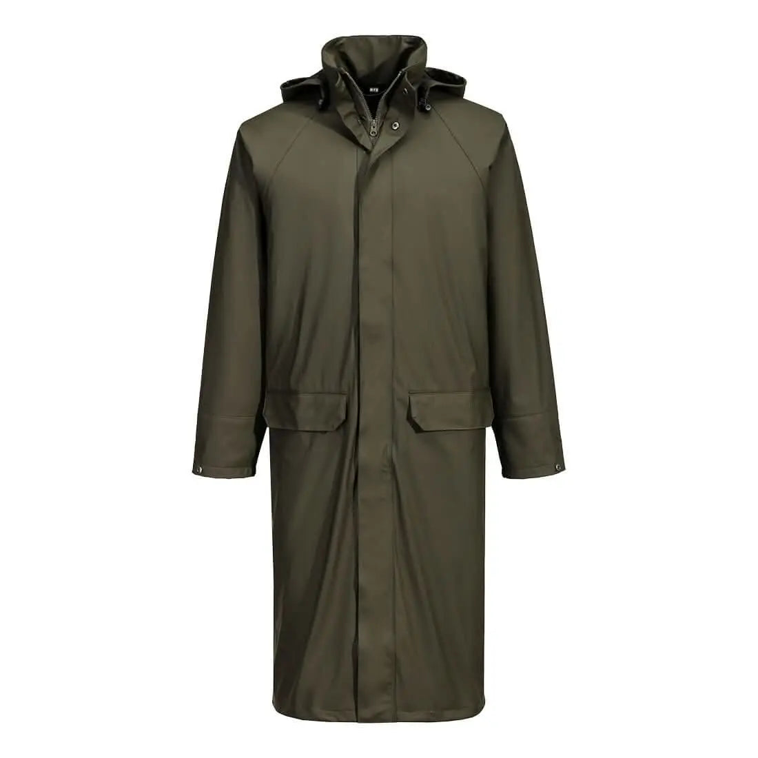 Flexatex Chem Long Coat S658 - Forest Nights - Customisable Rain Jackets