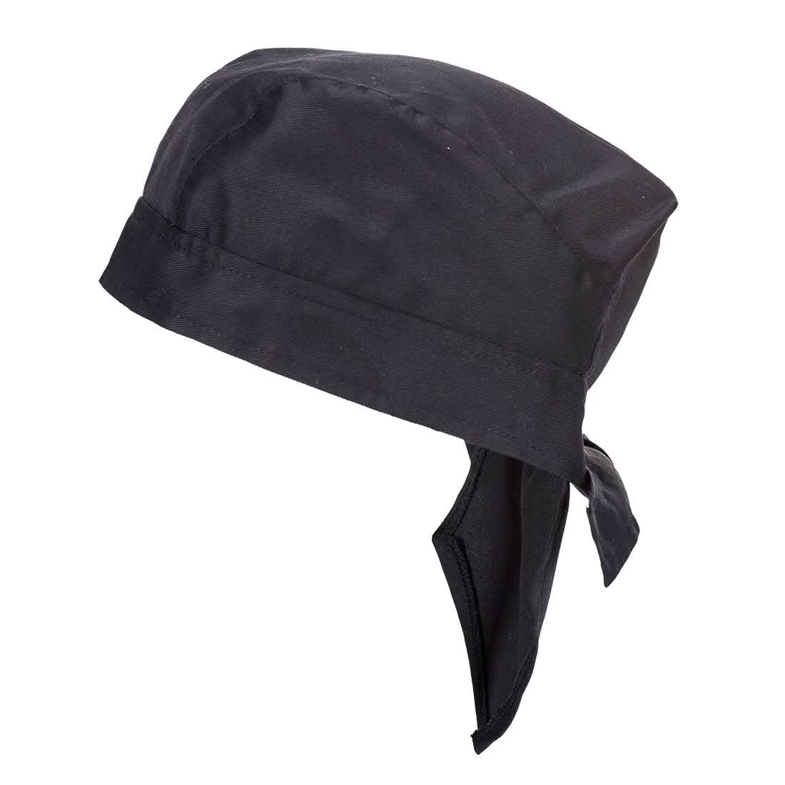 Portwest Chefs Bandana S903 - Black - Customisable Hats