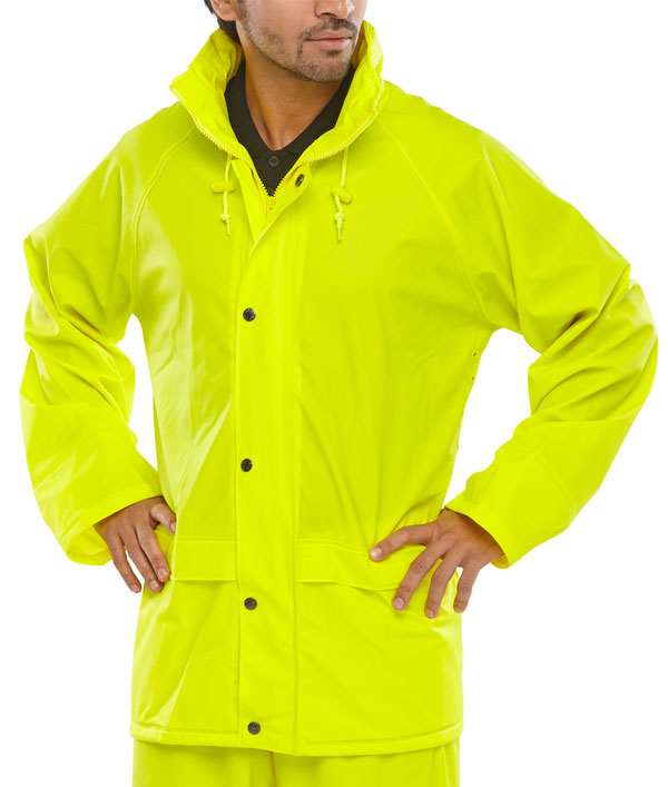 Beeswift Super Pu Jacket - Saturn Yellow - Customisable Jackets
