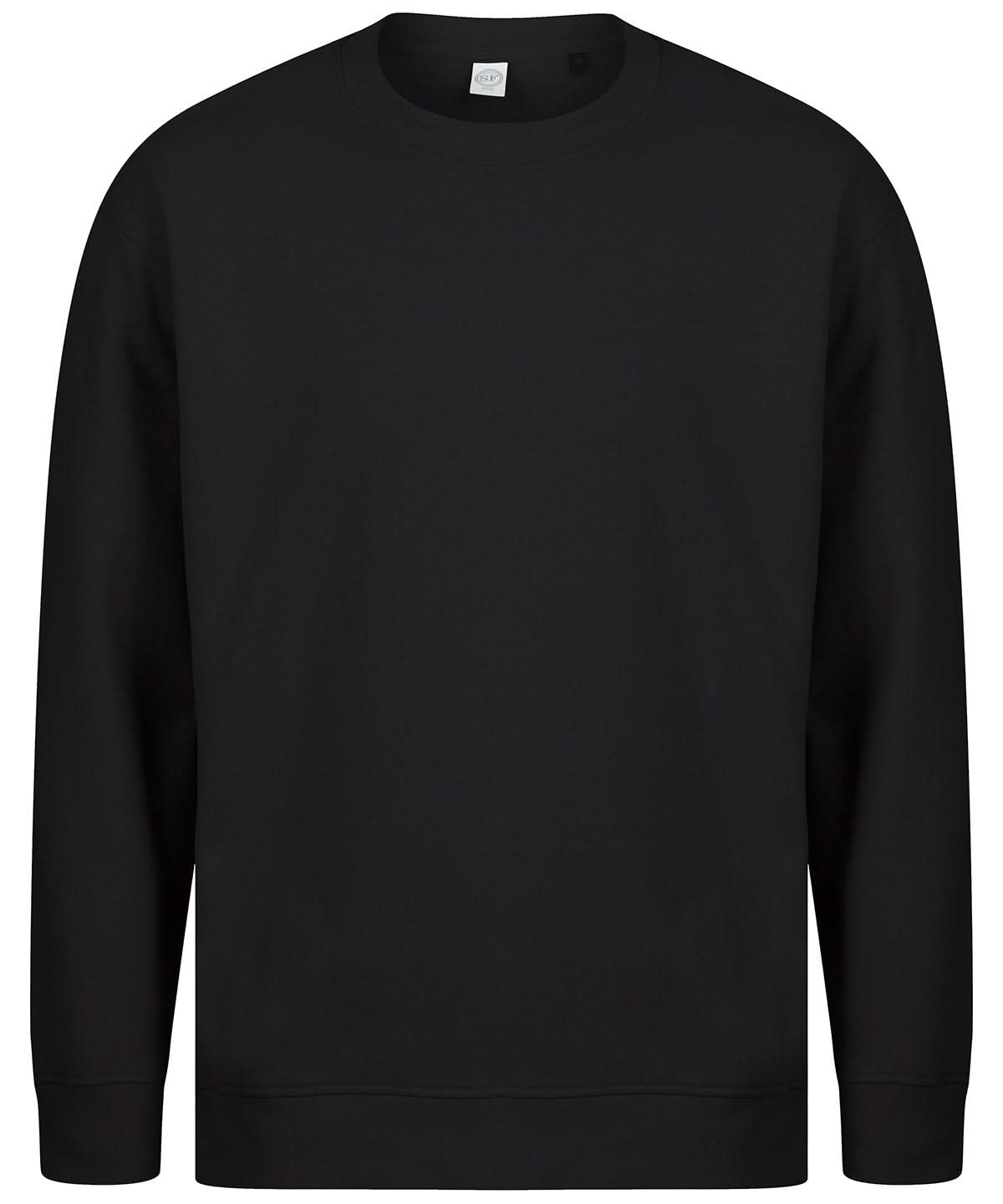 SF Unisex sustainable fashion sweat 530 SF530 - Black - Customisable Sweatshirts