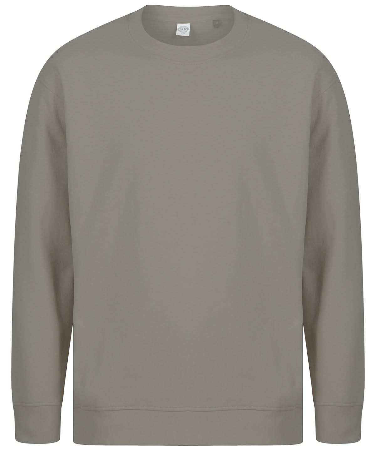 SF Unisex sustainable fashion sweat 530 SF530 - Khaki - Customisable Sweatshirts