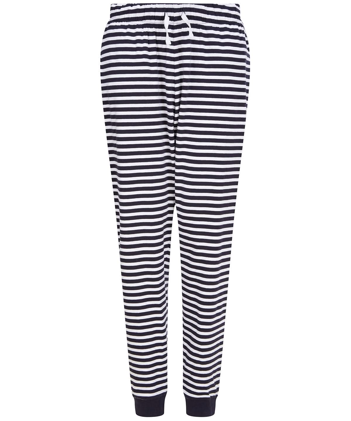 SF Lounge pants M86 SFM86 - Navy White Stripes - Customisable Loungewear Bottoms